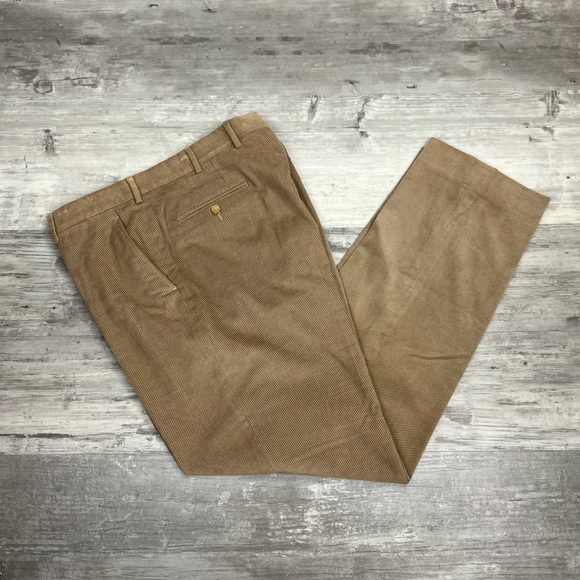 J. McLaughlin Pants J Mclaughlin Tan Vertical Corduroy Cords Pants 38 Poshmark